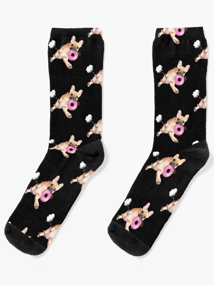 Chaussettes for Sale avec l'œuvre « Amateurs de bouledogue