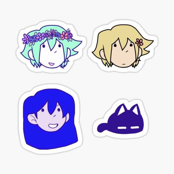 Omori Sticker Sheet Version 2 Sticker