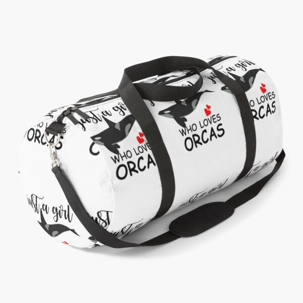 Item preview, Just a Girl who Loves Orcas Gift designed and sold by Apoorv Choudhary.