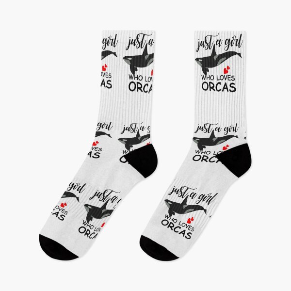 Item preview, Just a Girl who Loves Orcas Gift designed and sold by Apoorv Choudhary.