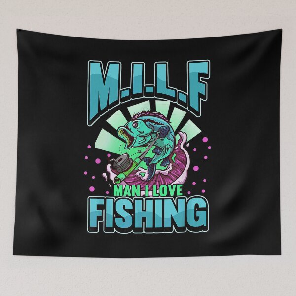 Item preview, Man i love fishing funny quotes gift designed and sold by BrennaEirlys.