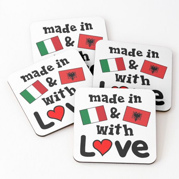Item preview, Made in Italy & Albania with love designed and sold by KHATDESIGNITALY.
