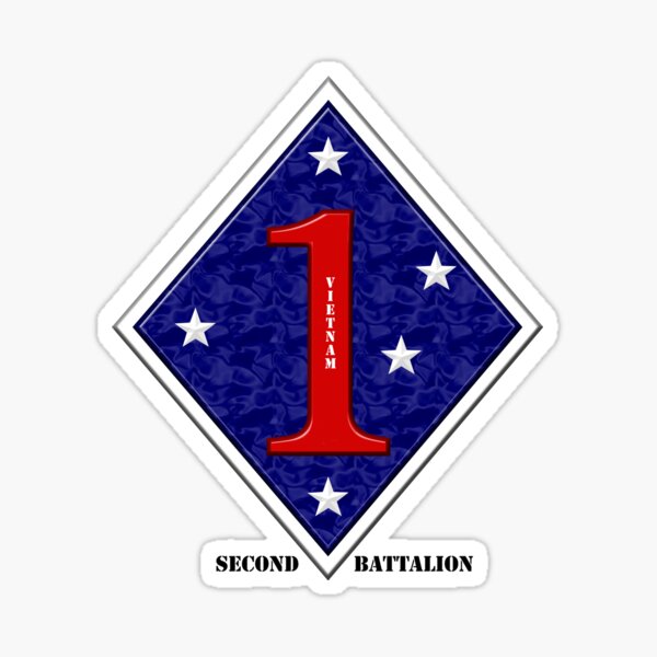 Item preview, SECOND BATTALION, FIRST MARINES - VIETNAM designed and sold by militarygifts.