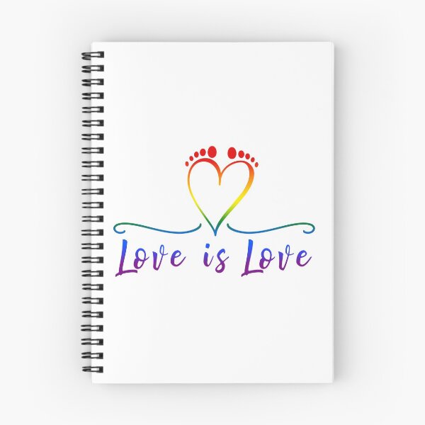 Item preview, Love is Love Heart Foot designed and sold by Onpointholistic.