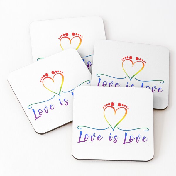 Item preview, Love is Love Heart Foot designed and sold by Onpointholistic.