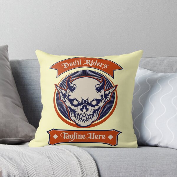 Item preview, Badge Devil Rider Classic Illustrations designed and sold by Ermland-LabeL.