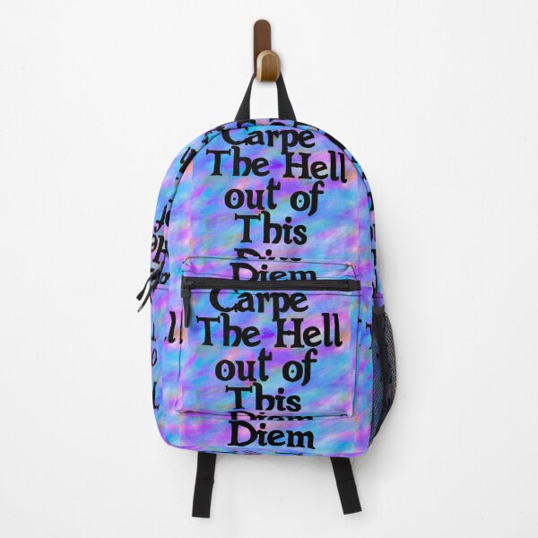 Item preview, Carpe the Hell out if This Diem designed and sold by emmamemmamu.