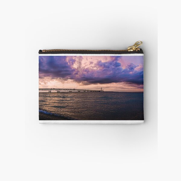 Item preview, Mackinaw Bridge at sunset designed and sold by owenkilmer.