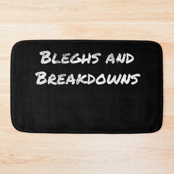 Item preview, BLEGHS AND BREAKDOWNS - Metalcore, djent, deathcore and heavy metal style - Funny designed and sold by Reidon.