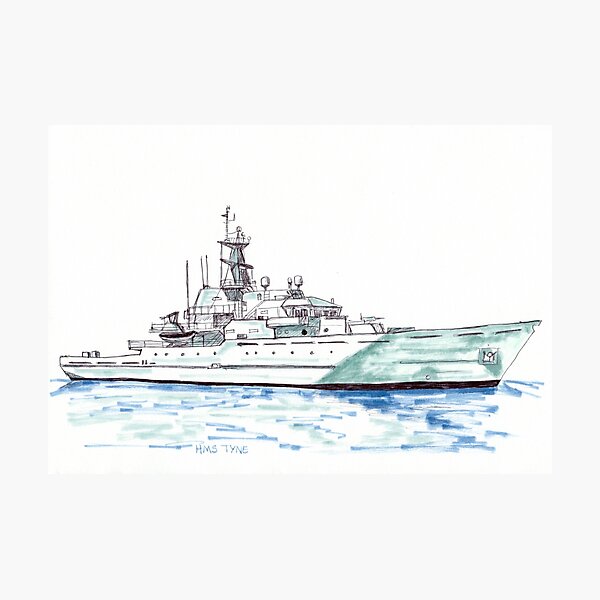 HMS Tyne Photographic Print