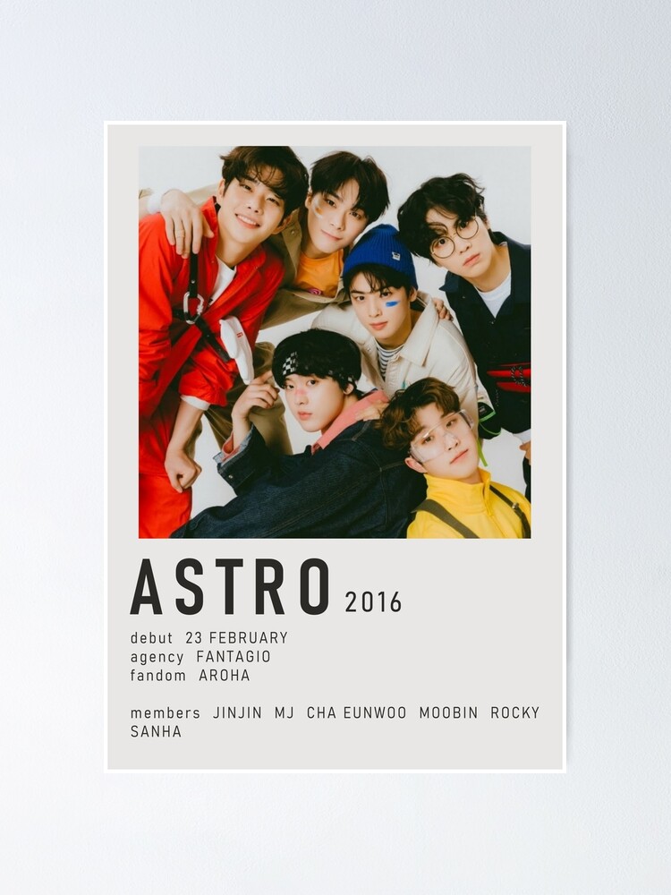 Astro Alternate minimalist poster