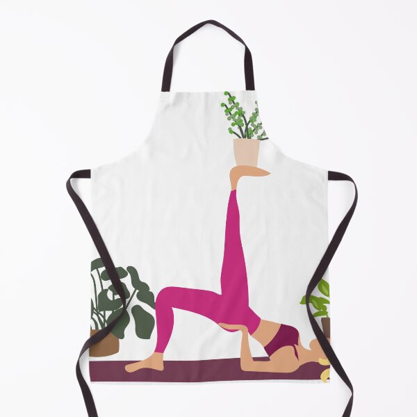Item preview, Blonde girl practising yoga designed and sold by Adluska.