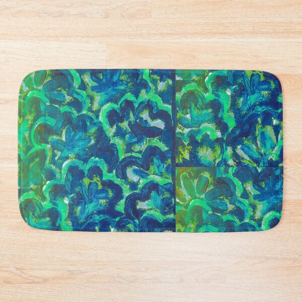 Item preview, yellow floral pattern designed and sold by emmamemmamu.