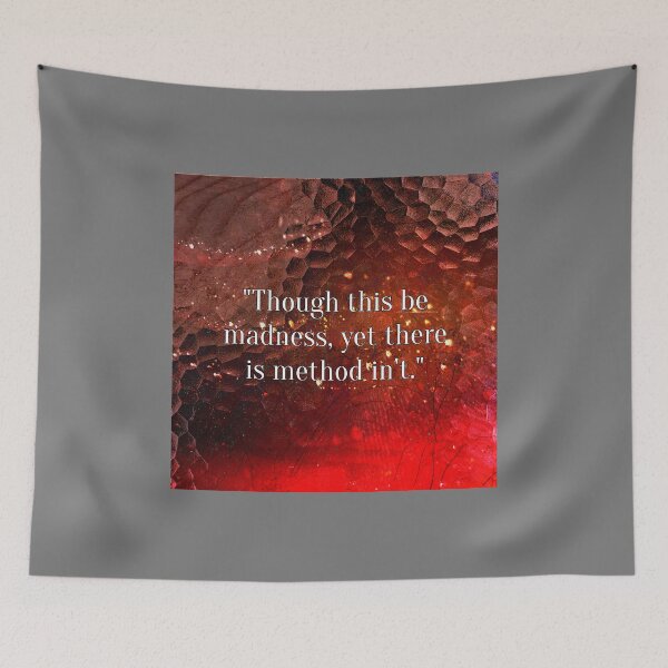 Item preview, Hamlet madness quote designed and sold by msquidward17.