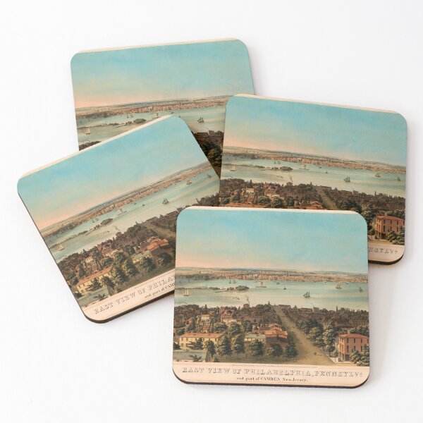 Item preview, Philadelphia, Pennsylvania (1856) designed and sold by allhistory.