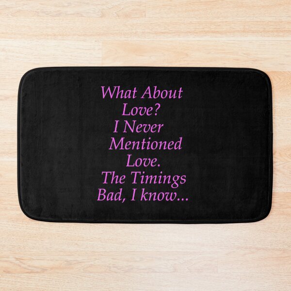 Item preview, What About Love designed and sold by emmamemmamu.