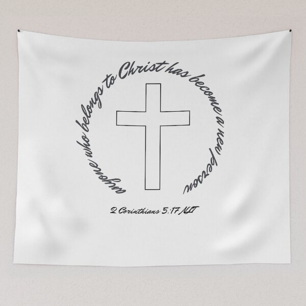 Item preview, 2 Corinthians 5:17| New Creation In Christ| Cross designed and sold by LoveGen.
