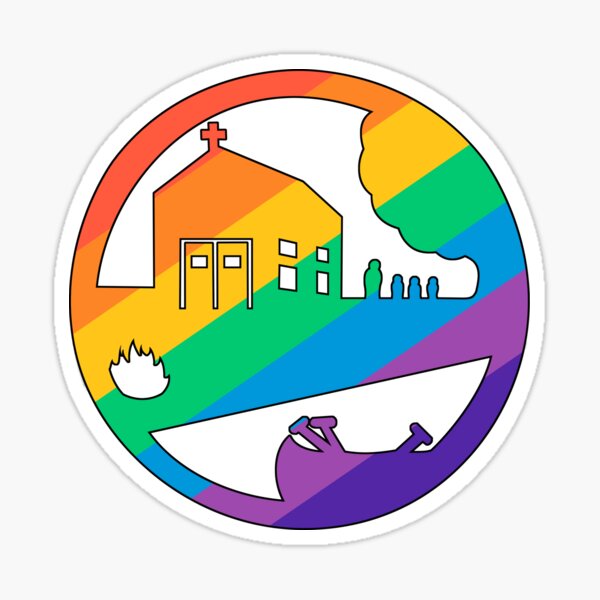 Pride logo 2 Sticker