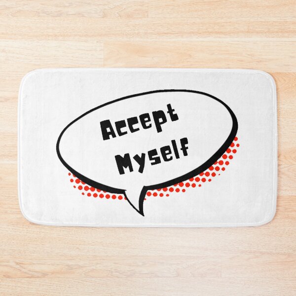 Item preview, Speech Bubble | Accept Myself designed and sold by LoveGen.