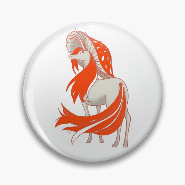 Item preview, Amanita Muscaria (Fly Agaric) Mushroom Unicorn designed and sold by RJKpoyp.