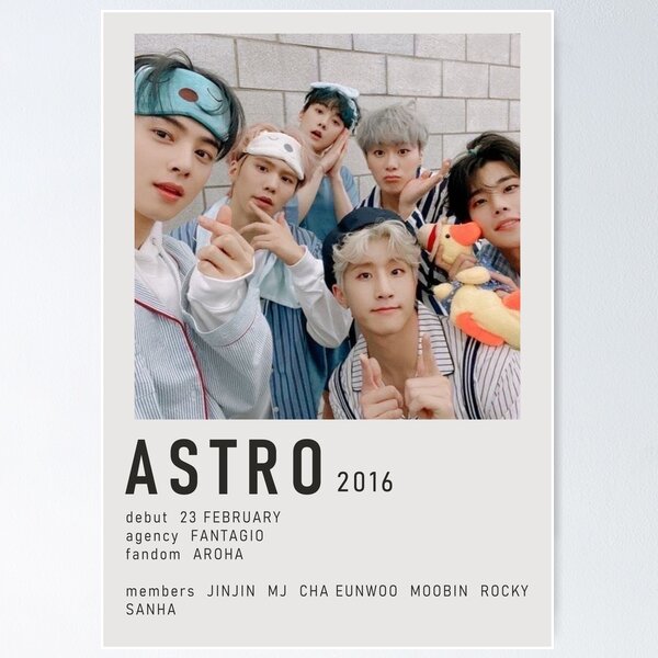 Astro Alternate minimalist poster
