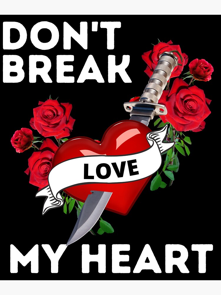 "KNIFE TO THE HEART, KNIFE AND ROSES, ONE HEARTBEAT, ROMANTIC MEME