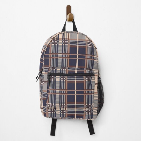 Item preview, brown navy plaid designed and sold by EK EXCLUSIVE.