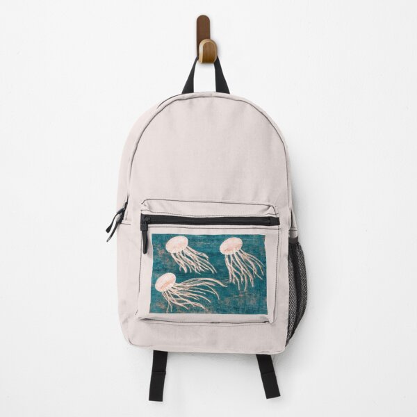 Item preview, Three Jellyfish in Grunge designed and sold by Leslie Montgomery Art.