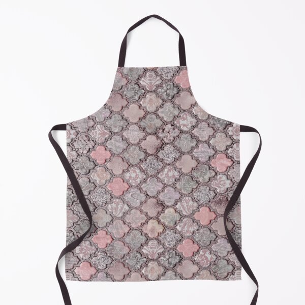 Item preview, Vintage Morrocan Tiles Grey, Blush And Smoke Pink designed and sold by artsandsoul.