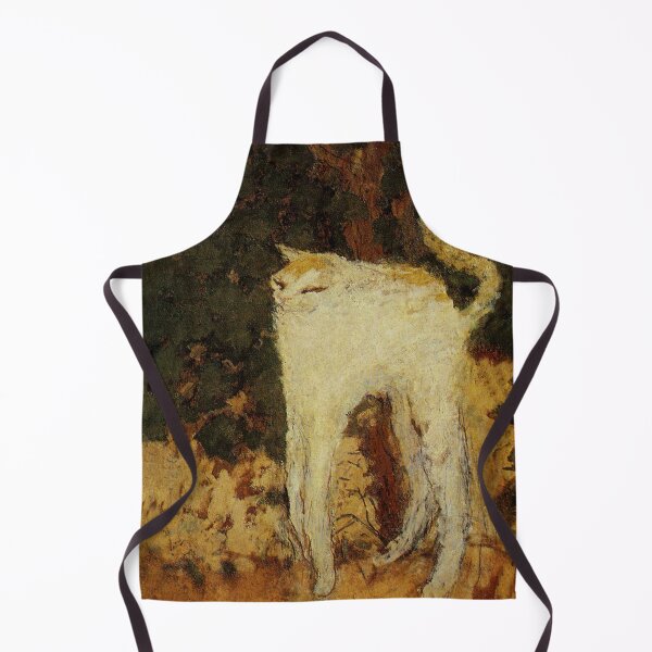 Item preview, “White Cat” by Pierre Bonnard designed and sold by PatricianneK.