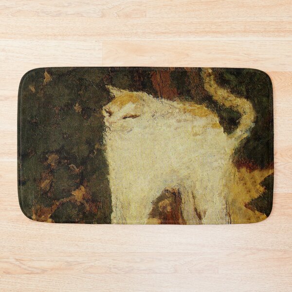 Item preview, “White Cat” by Pierre Bonnard designed and sold by PatricianneK.