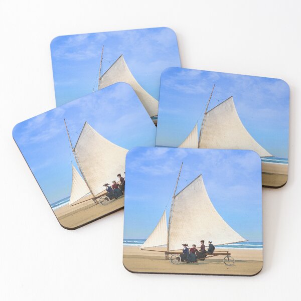 Item preview, Sailing on the beach, Ormond, Florida, 1900s. designed and sold by Marina Amaral.