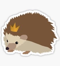 Igel Krone Sticker