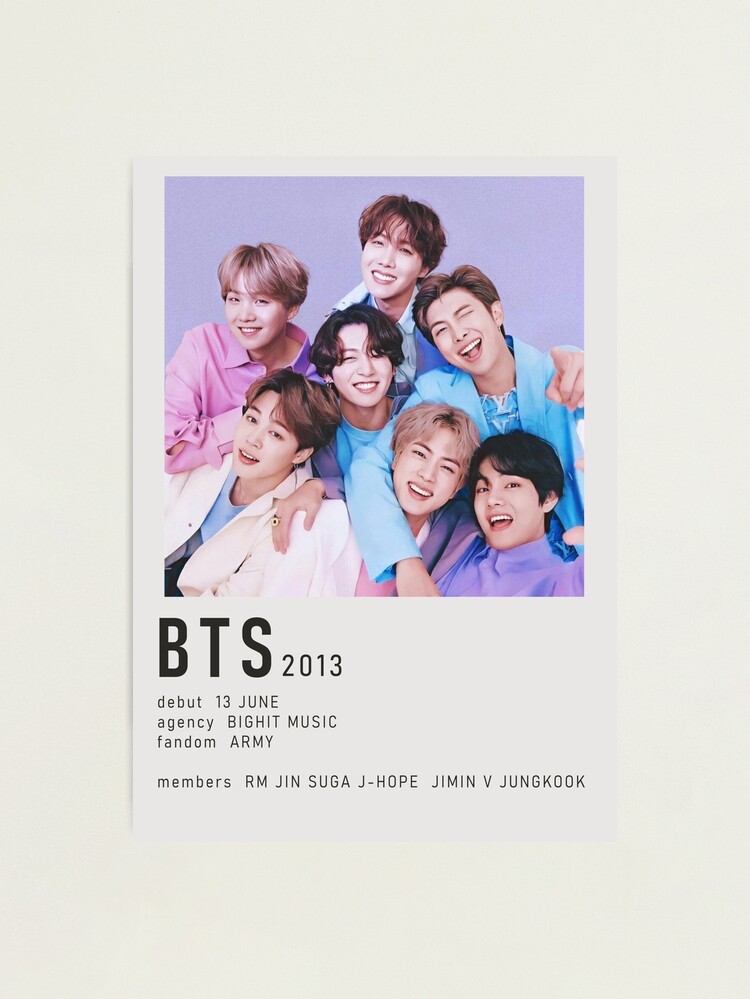 BTS ポスター 光文社]『billboard BTS limited-edition box』 | KOBUNSHA