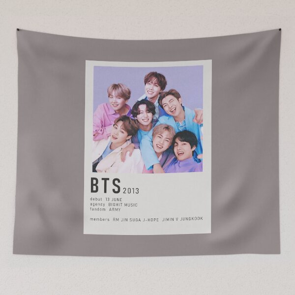 Item preview, BTS Alternate minimalist poster designed and sold by kpopular studios.