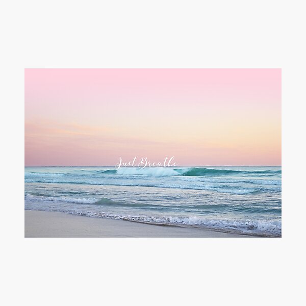 Just Breathe Photographic Print