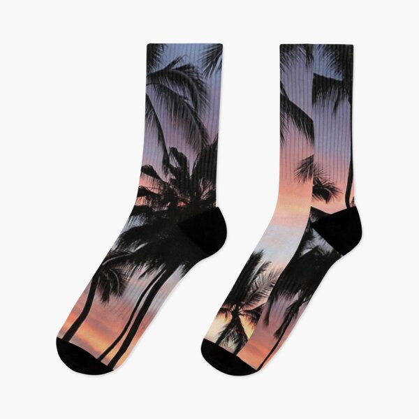 Item preview, Mystical tropics island sunset summer palm trees designed and sold by Black British  Designer - Photographer.