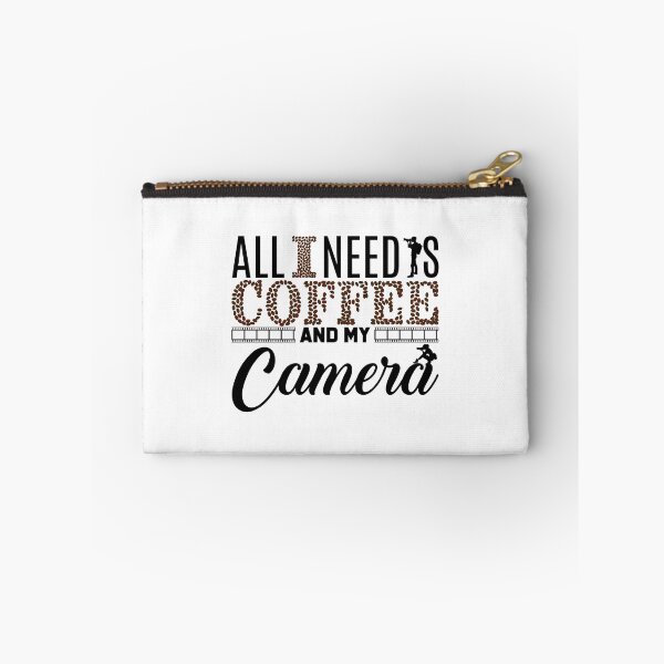 Item preview, All I Need is Coffee and My Camera - Funny Cute Photographer lovers gift. designed and sold by ALITOPRINCE.