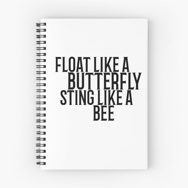 Item preview, Float Like A Butterfly Muhammad Ali Quote Cool Badass designed and sold by Sid3walkArt.