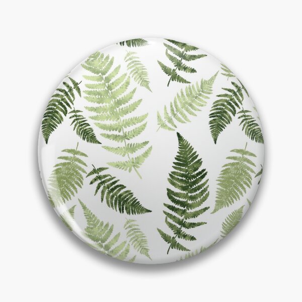 Item preview, Green Ferns on White designed and sold by lisegravel.