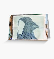 Totemic Animal - SoJie 12 Workshop - WIP 5 (a) Greeting Card