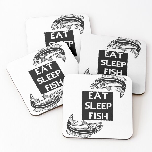 Item preview, Eat sleep fish design designed and sold by Ahmed Asker.