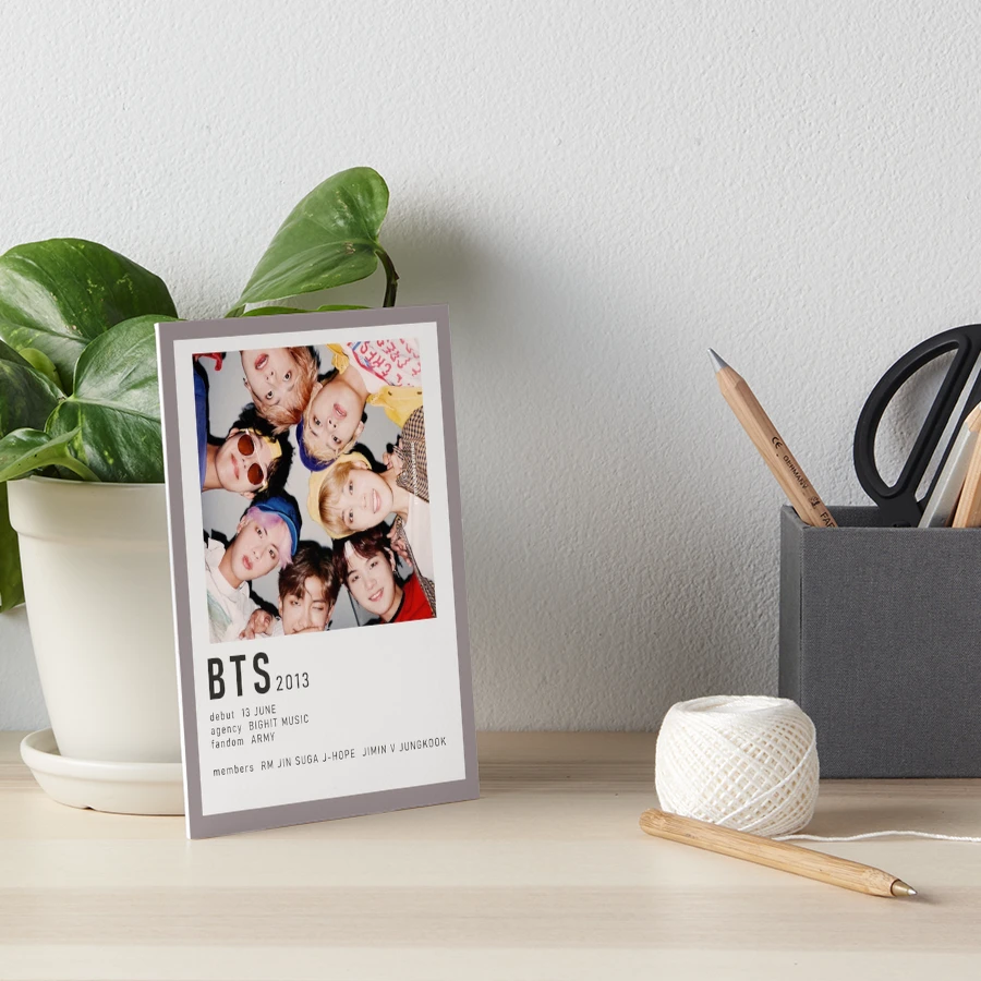 BTS 防弾少年団　MINI POSTER BTS（防弾少年団）のキャラクターTinyTAN（タイニータン