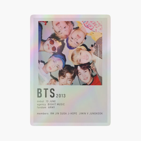 BTS 防弾少年団　MINI POSTER BTS（防弾少年団）のキャラクターTinyTAN（タイニータン