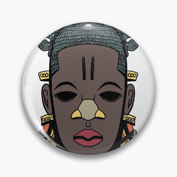 Artikelvorschau, Afrikanische Yoruba-Maskenkopie entworfen und verkauft von Nells1707.