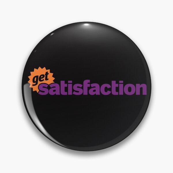 Item preview, Vintage Get Satisfaction Typography  designed and sold by garniturex.