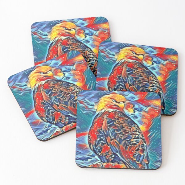 Item preview, Majestic Bald Eagle Hawk Art  designed and sold by Zoo-Moo.