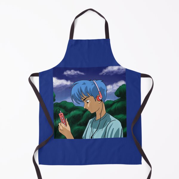 Item preview, Kawaii Handsome Anime Music Lover Boy With Headphones  designed and sold by Funwithmusic.