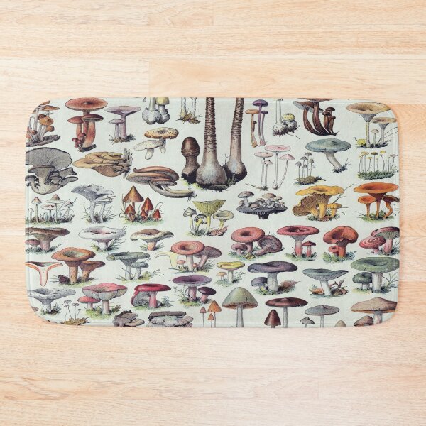 Item preview, Champignons Vintage Illustration 1 - Millot Mushroom Identification 1 designed and sold by molamode.