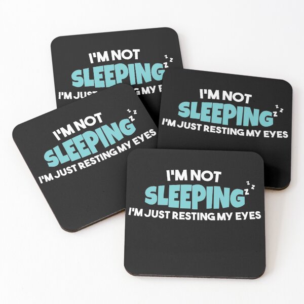 Item preview, I'M Not Sleeping I'm Just Resting My Eyes Funny Dad Quote Father's Day Gift For Father Gift For Dad designed and sold by RE PIXEL.